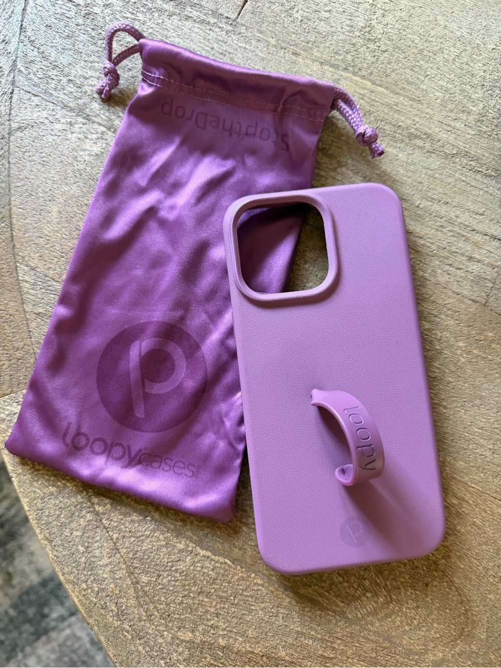 Loopy Case Lavender Purple Phone Case with Loopy Strap
